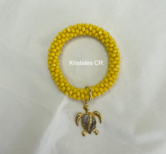 Pulsera Kumihino (Amarilla)