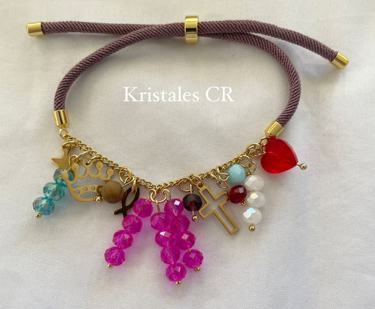 Jesus Life Bracelet (Lilac)