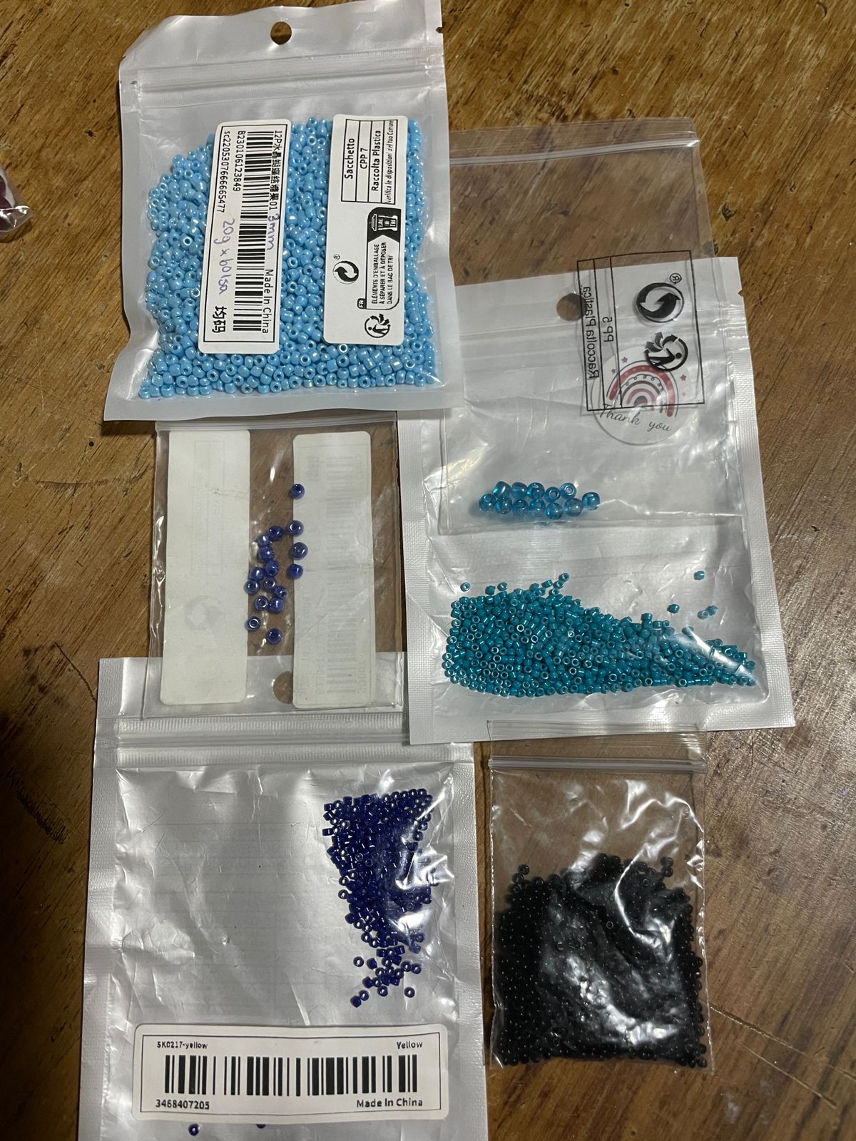 Small Seed Bead Mix