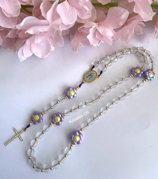 Rosario - Purple Flowers