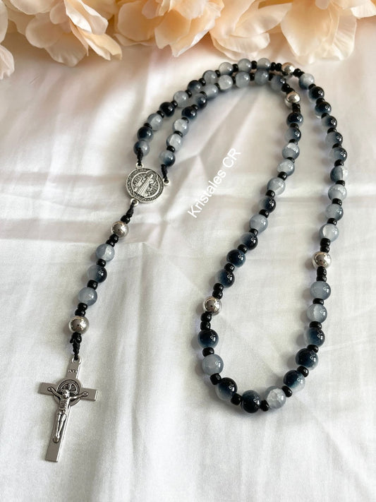 Rosario para Caballero - Negro