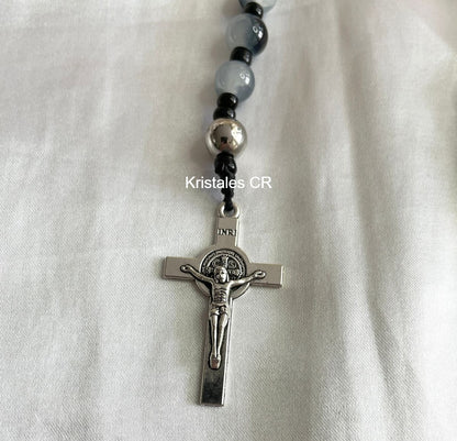 Rosario para Caballero - Negro