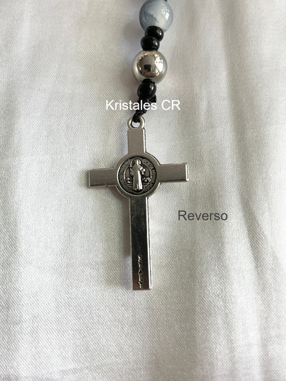 Rosario para Caballero - Negro