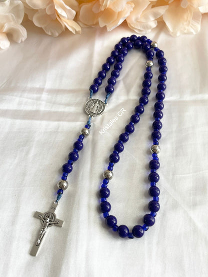 Rosario para Caballero - Azul