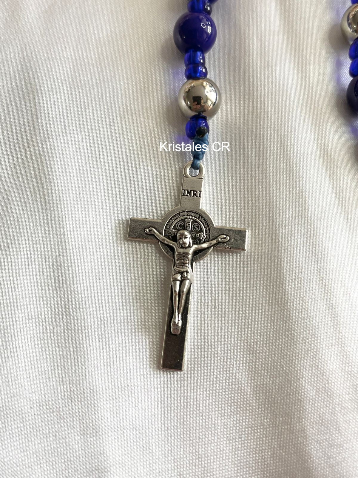 Rosario para Caballero - Azul