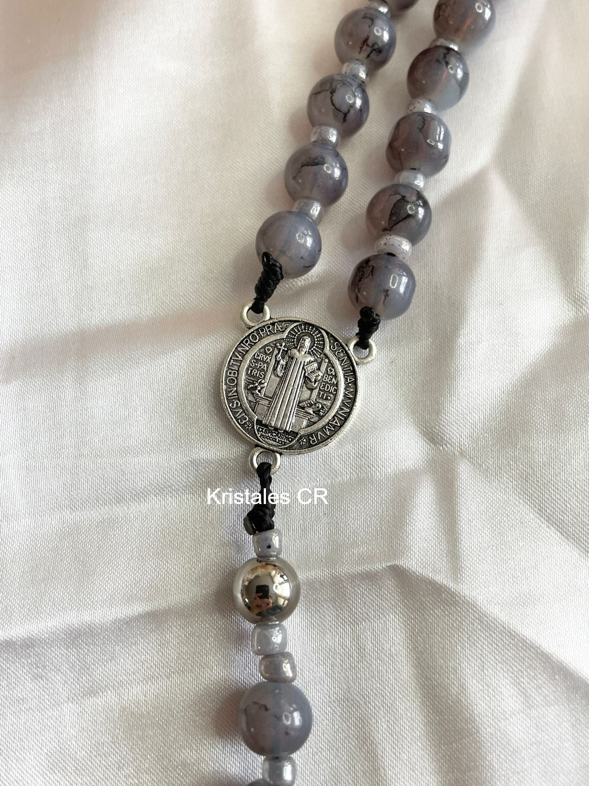 Rosario para Caballero - Gris