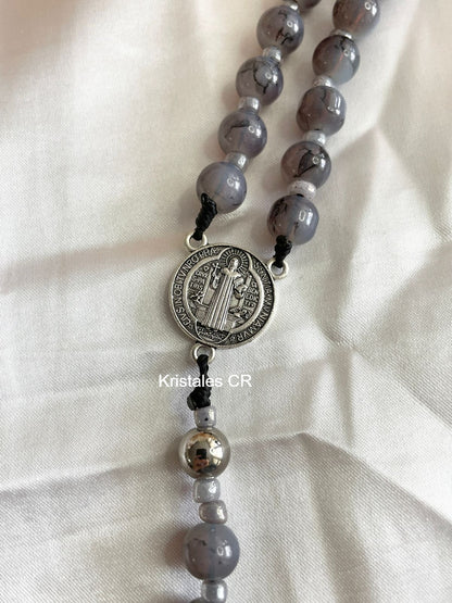 Rosario para Caballero - Gris