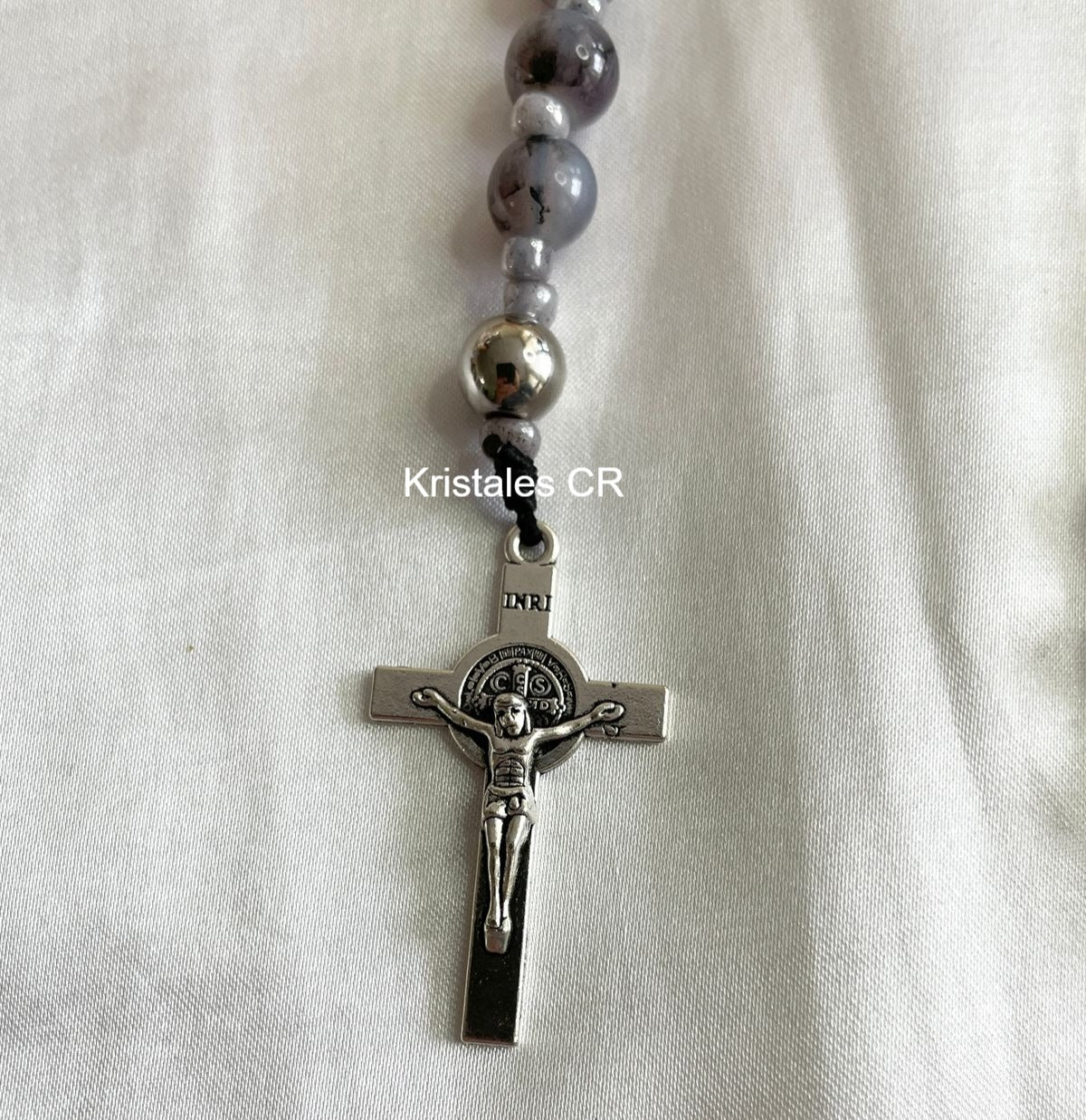 Rosario para Caballero - Gris