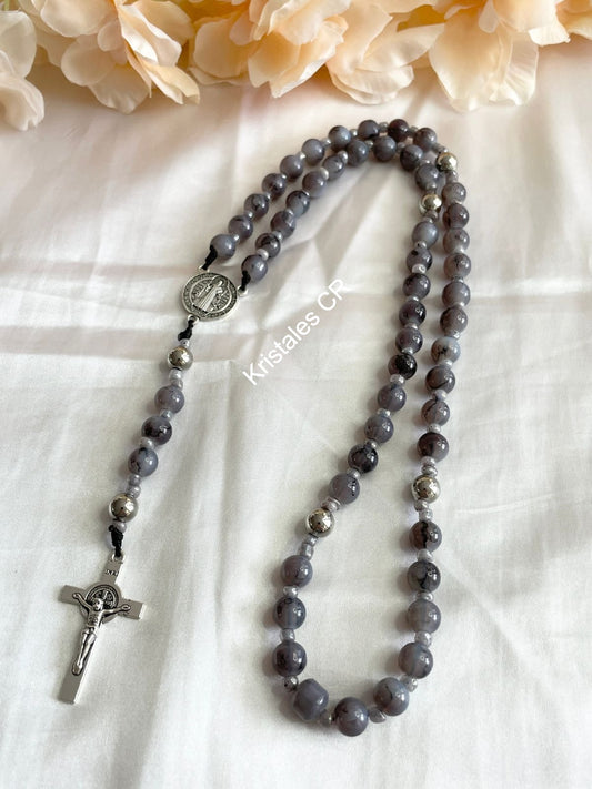 Rosario para Caballero - Gris