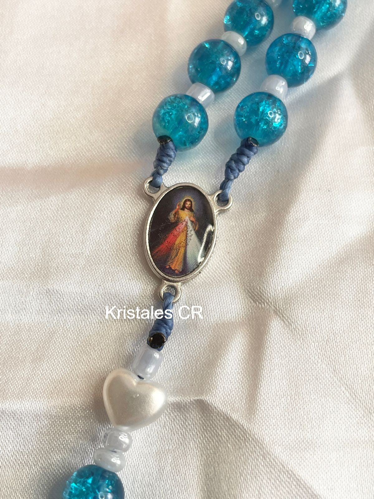 Rosary - Of the Lord of Mercy (Silver-plated)