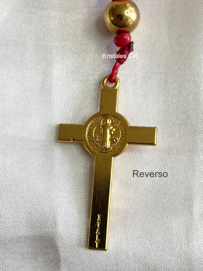 Rosary - Heart of Mary (Gold)