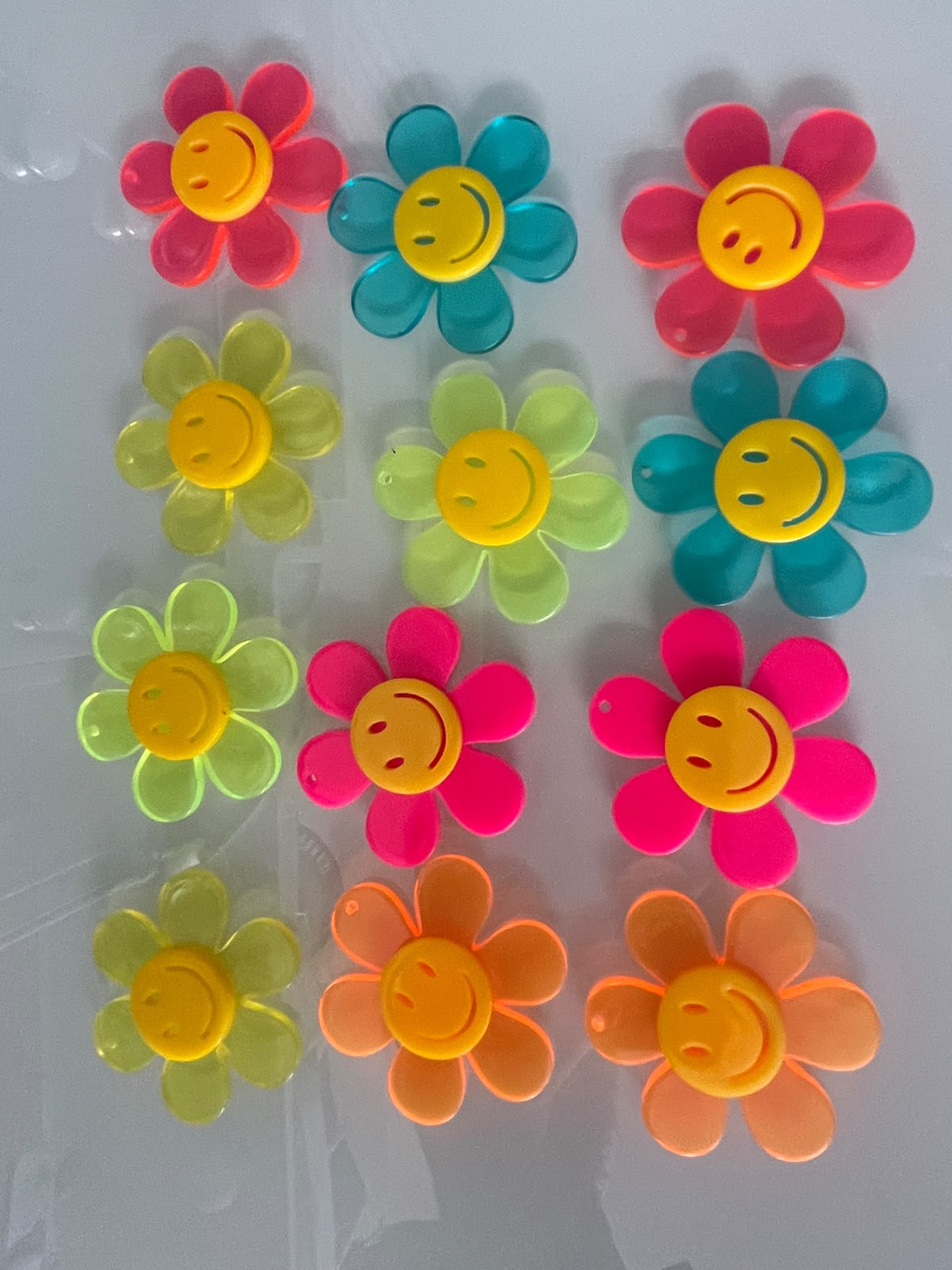 Dijes Flores con Carita