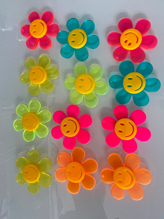 Dijes Flores con Carita