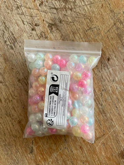 Mix de Abalorio Madera y Acrílico