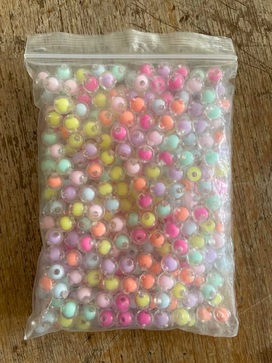 Mix de Abalorio Madera y Acrílico