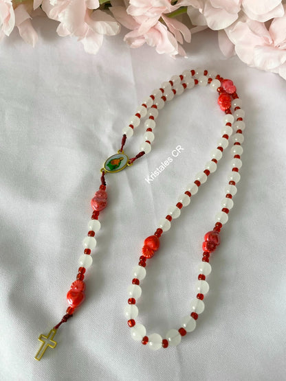 Rosario - Sagrado Corazón de Jesús (Dorado)