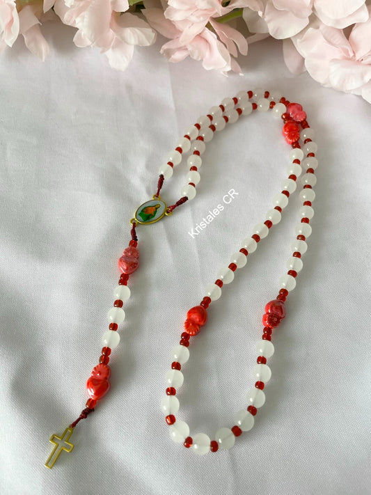 Rosario - Sagrado Corazón de Jesús (Dorado)