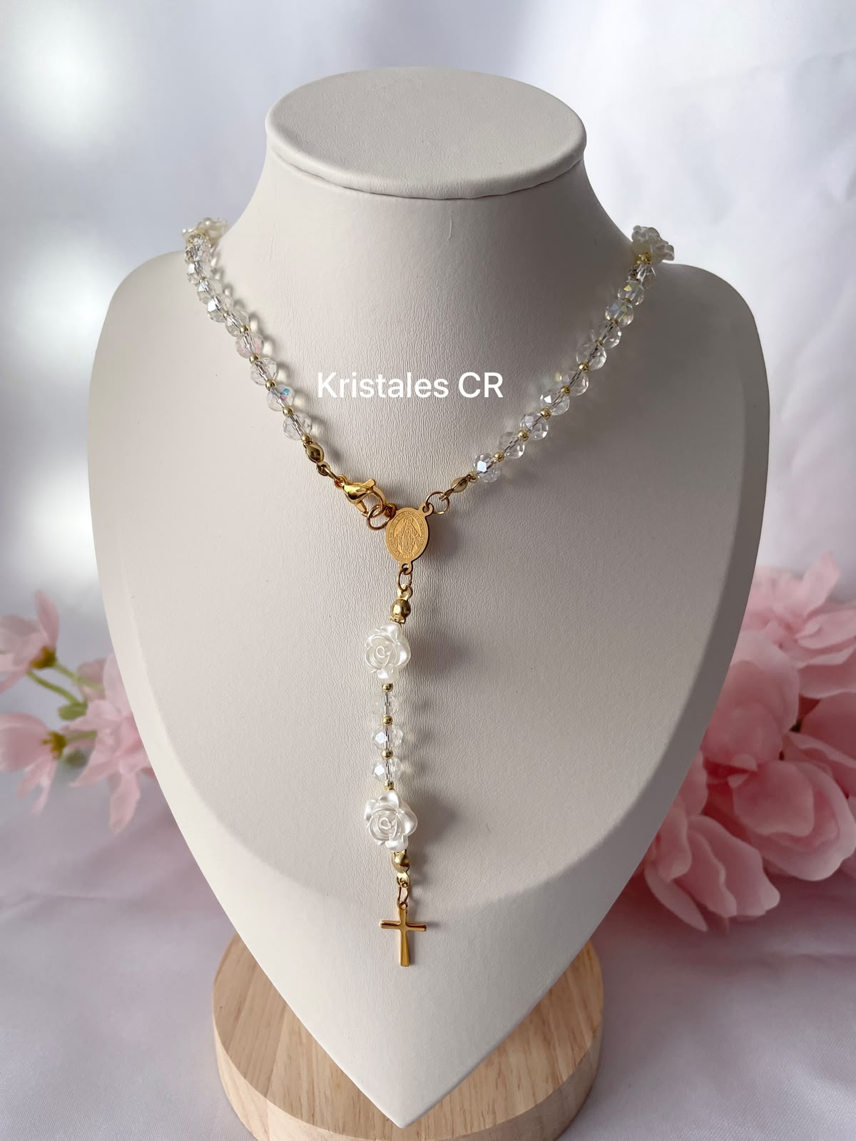 Rosario - Collar (Blanco)