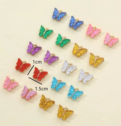 Dije Mariposas con Escarcha