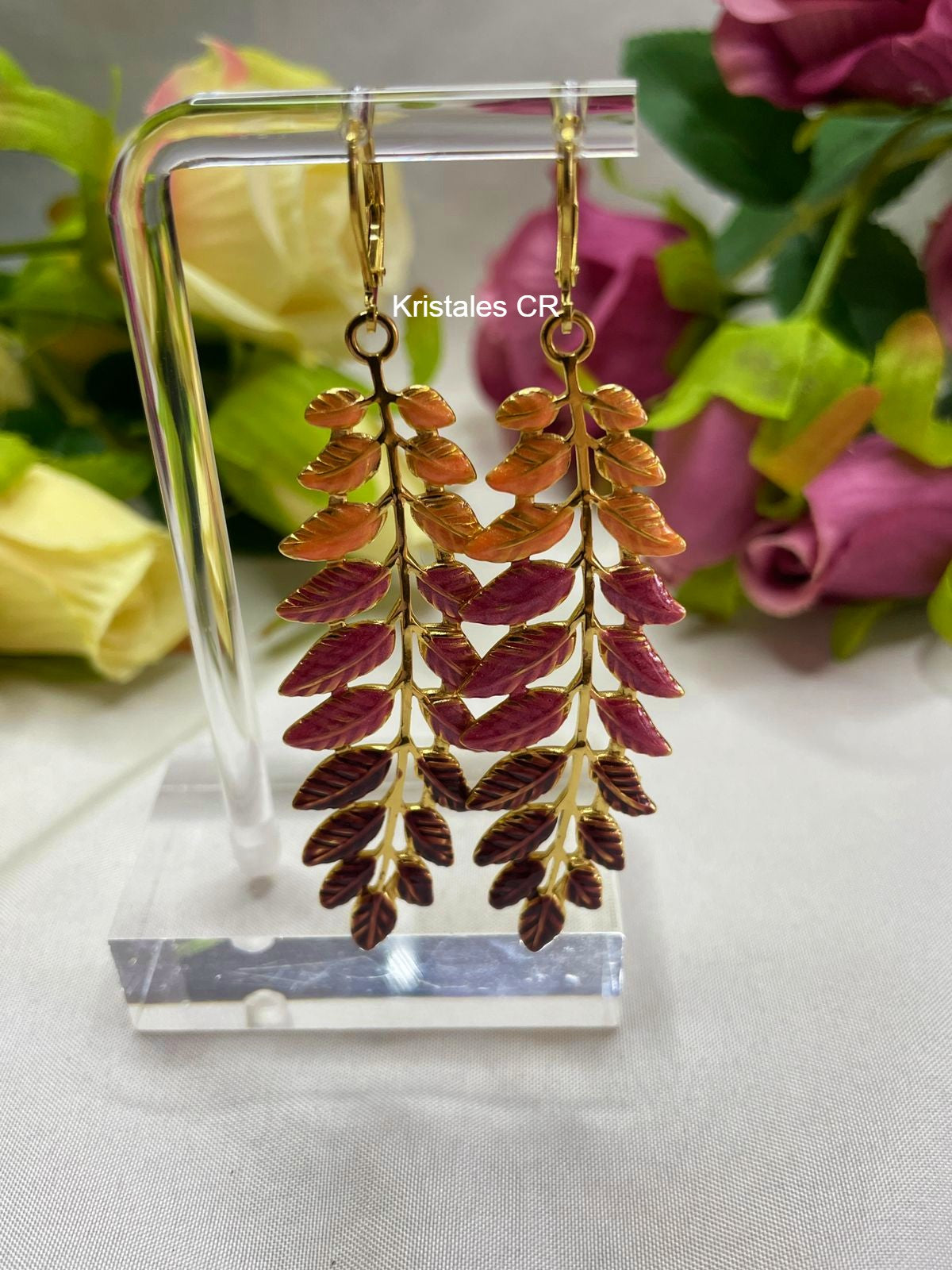 Aretes de Hojas