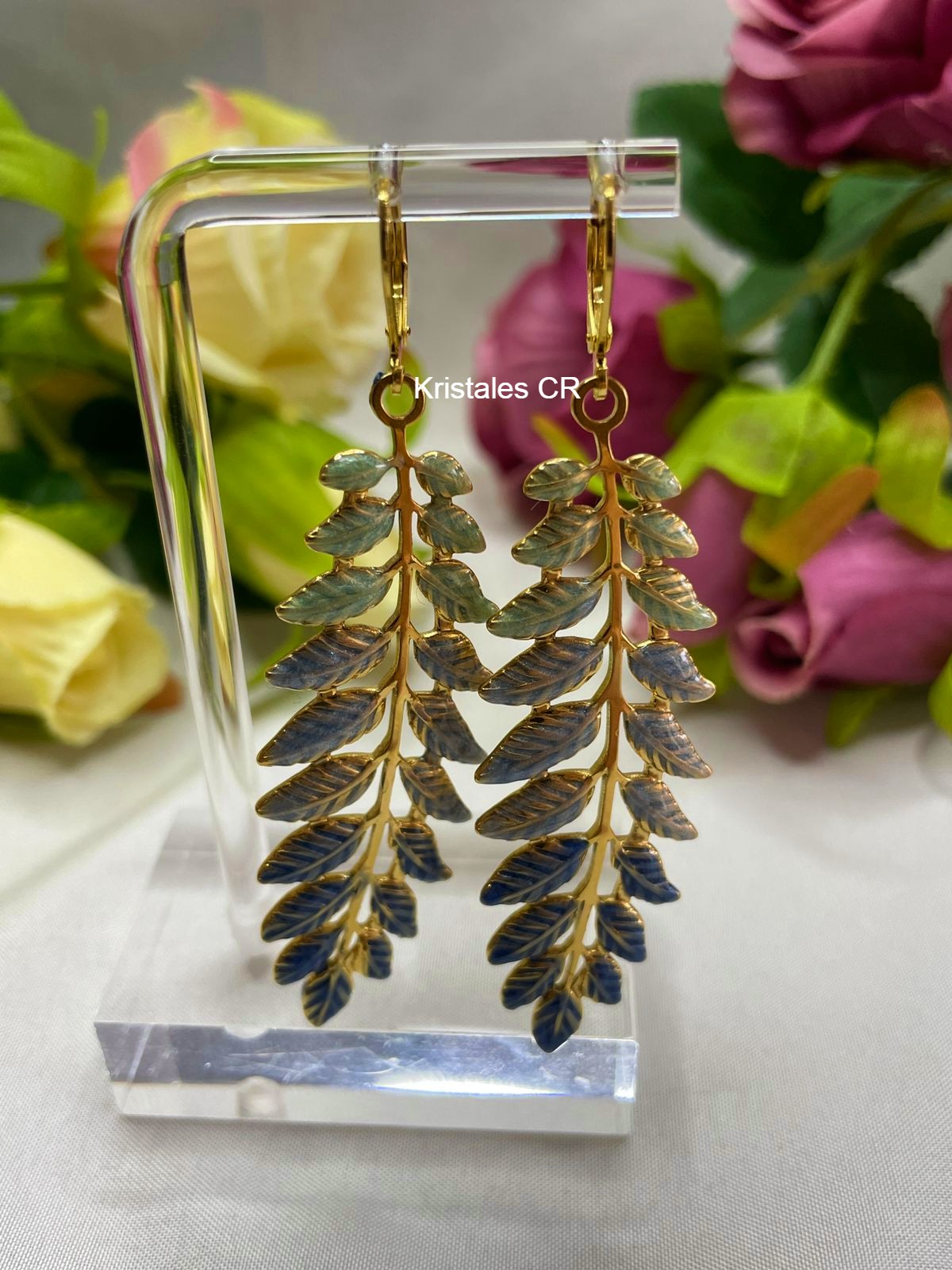 Aretes de Hojas