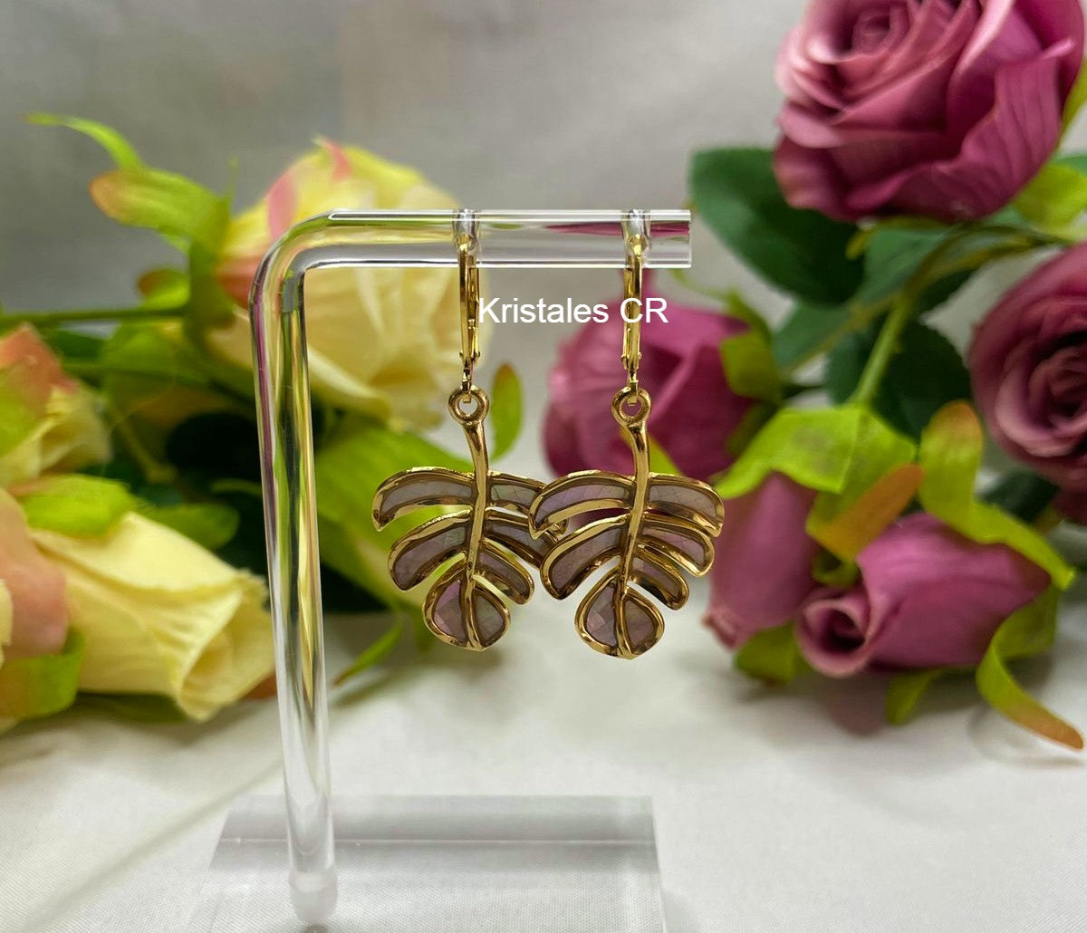 Aretes de Hojas