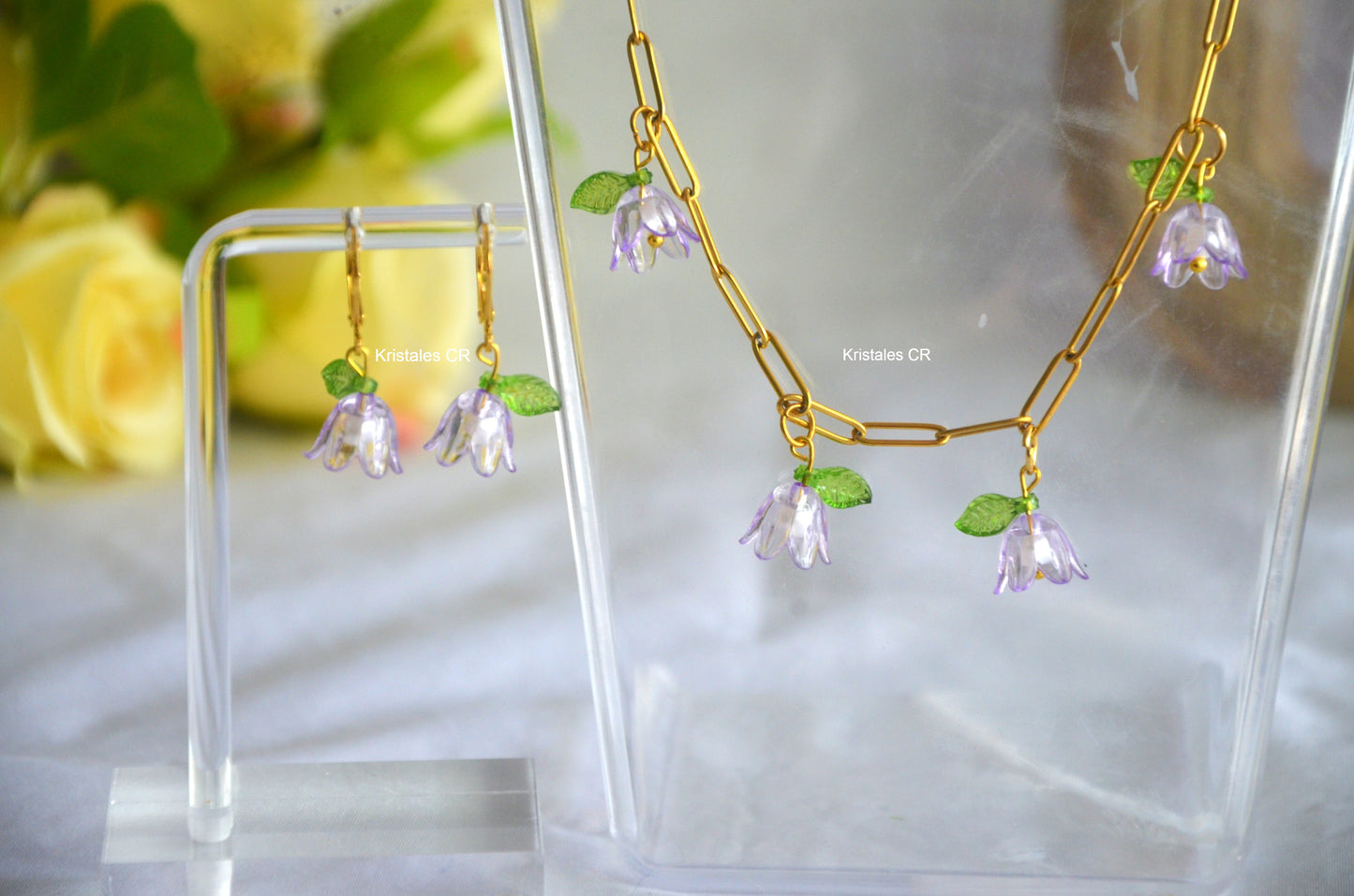 Set de Flores (Moradas)