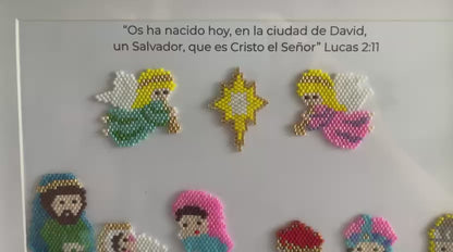 Cuadro del Pasito | Tejido a Mano